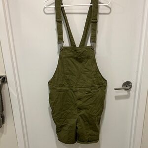 Men's Olive Green Overalls